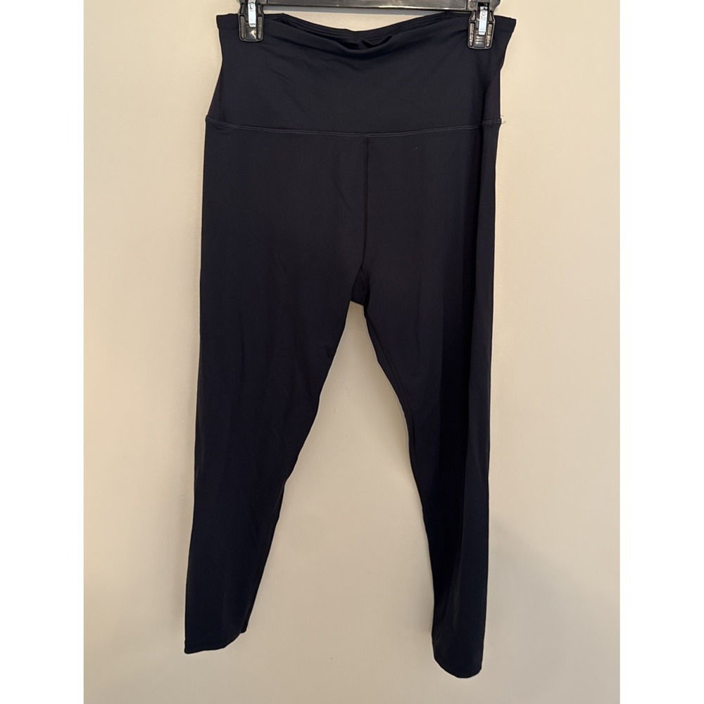 TOMMIE COPPER Womens XL Lower Back Support Leggings, Black